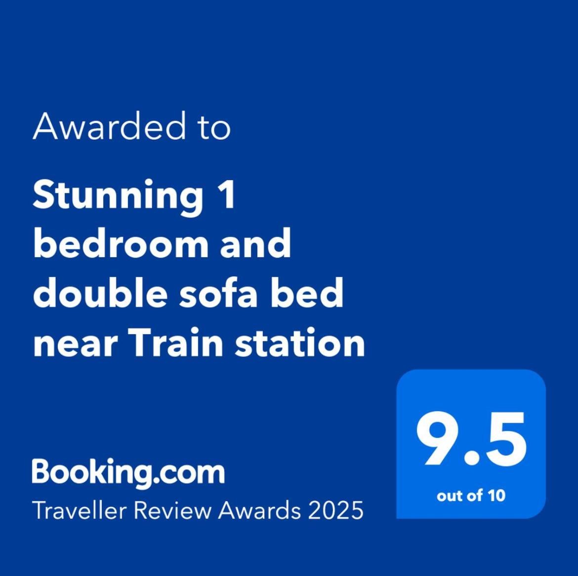 Stunning 1 Bedroom And Double Sofa Bed Near Train Station サウサンプトン エクステリア 写真